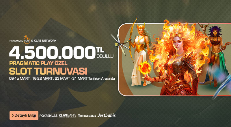 Pragmatic Play & Klas Network Özel Slot Turnuvası