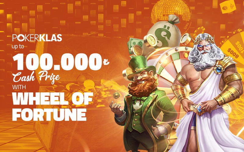 FORGET ALL PROMOTIONS YOU KNOW WITH THE WHEEL OF FORTUNE!