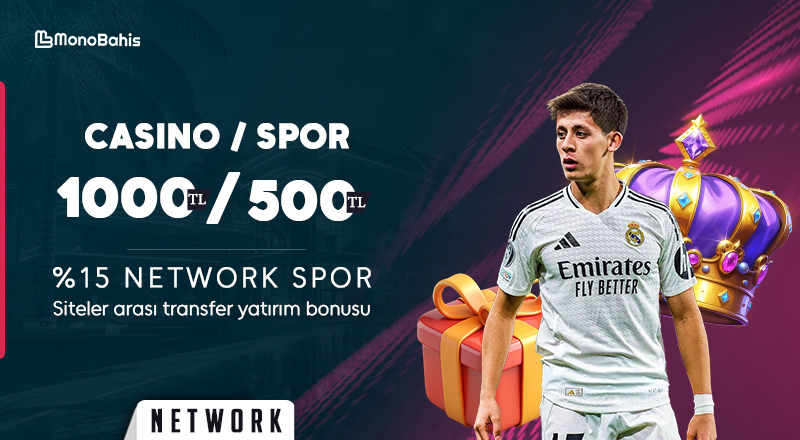 Network Transfer Yatırım Bonusu %15